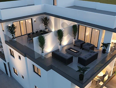 164 SQM Prime Location Penthouse Apartment in Kiti, Larnaca, Cyprus