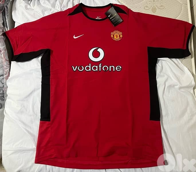 Manchester United 02/03 home nike kit 6