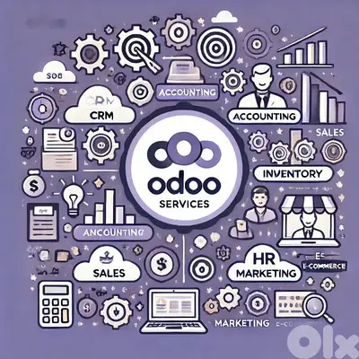 الإدارة والمحاسبة لشركتك عبر برنامج ODOO تواصل معنا 79107040