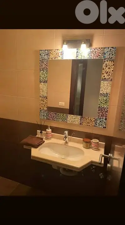 Handmade mosaic mirror