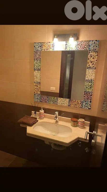 Handmade mosaic mirror 0