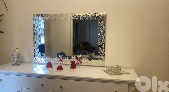 Handmade mosaic mirror