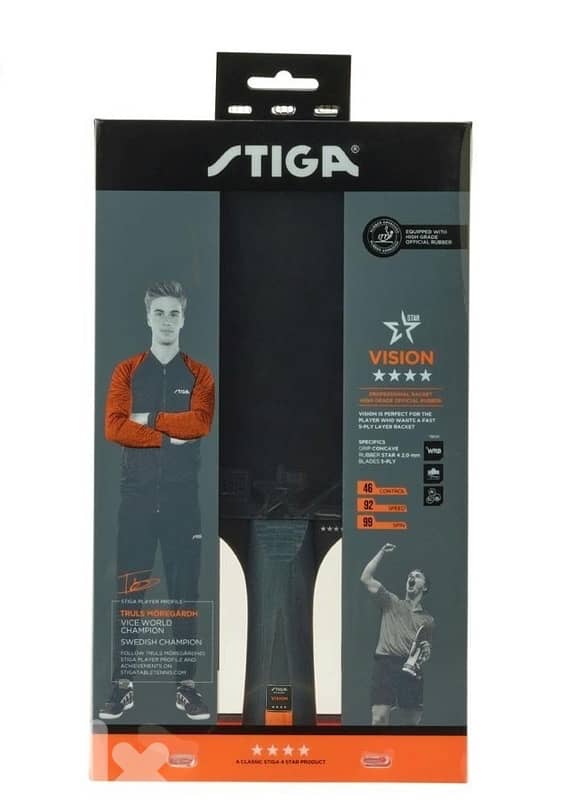Stiga vision 4 four stars racket 1