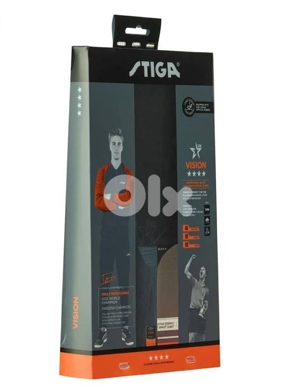 Stiga vision 4 four stars racket 2