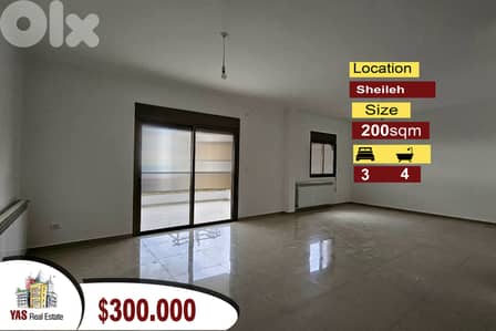Sheileh 200m2 | Brand New | Luxury | Prime Location | View | TO/MJ |