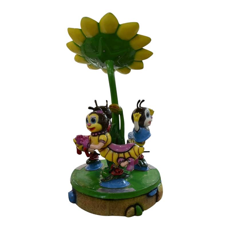 Honey Bee Carousel - Coin Operated Kiddie Ride 0