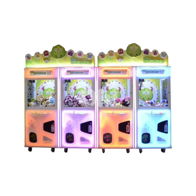 MINI MONSTERS (Four Cabinets)-Coin Operated Claw Machine (Refurbished) 2
