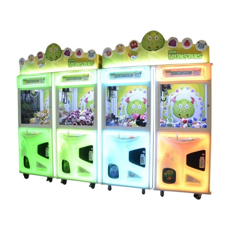 MINI MONSTERS (Four Cabinets)-Coin Operated Claw Machine (Refurbished) 3