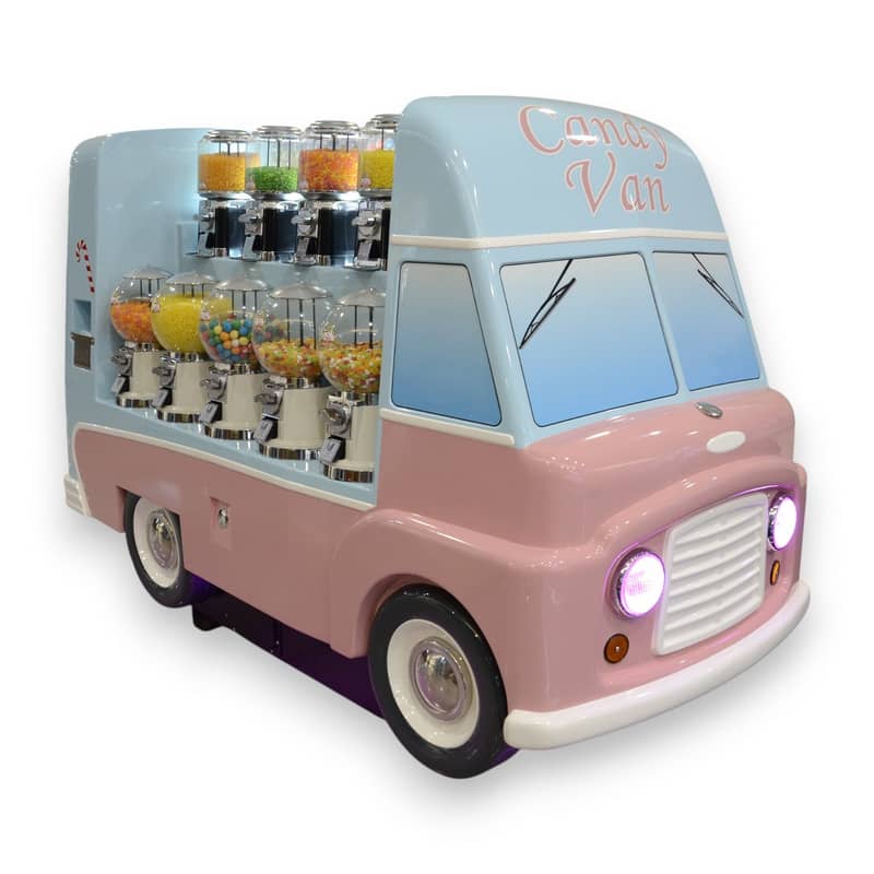 Candy Van Kiosk - Coin Operated Vending Machine 0