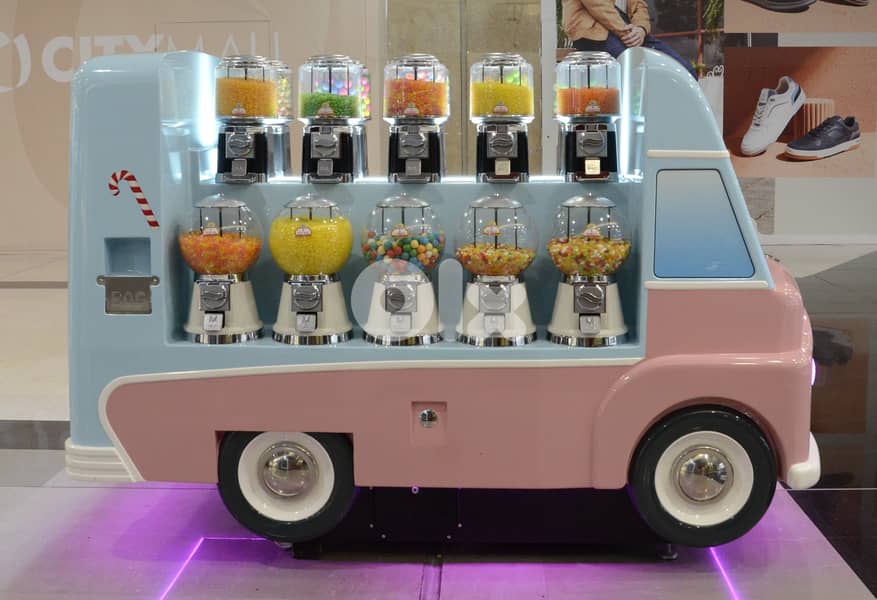 Candy Van Kiosk - Coin Operated Vending Machine 5