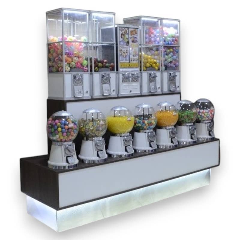 CANDY DROP CD126 - Coin Operated Vending Machine Station (Refurbished) 0
