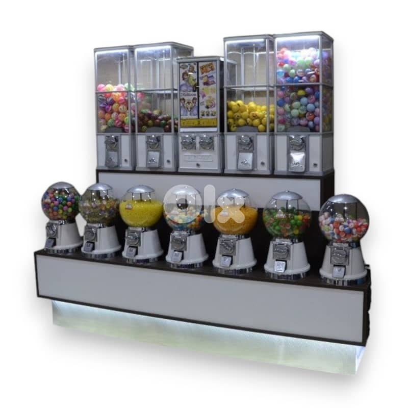 CANDY DROP CD126 - Coin Operated Vending Machine Station (Refurbished) 1