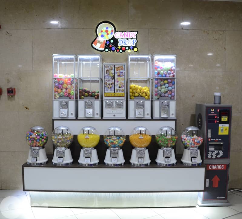 CANDY DROP CD126 - Coin Operated Vending Machine Station (Refurbished) 2