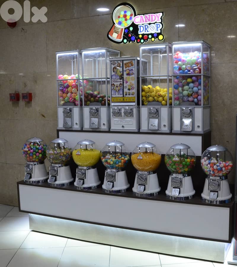 CANDY DROP CD126 - Coin Operated Vending Machine Station (Refurbished) 3