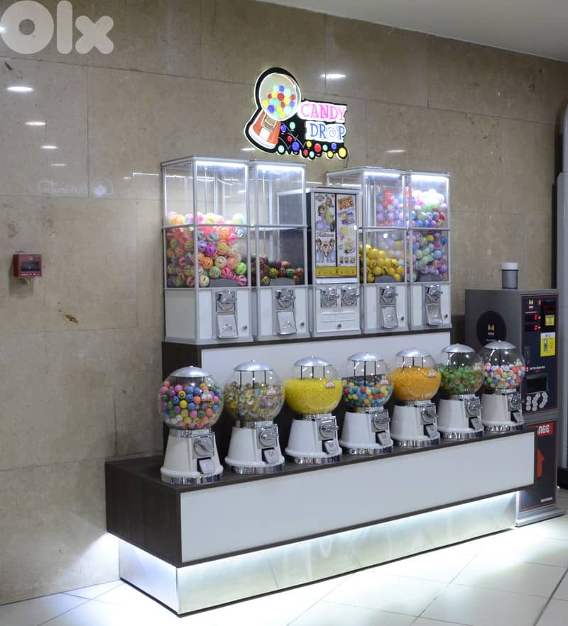 CANDY DROP CD126 - Coin Operated Vending Machine Station (Refurbished) 4