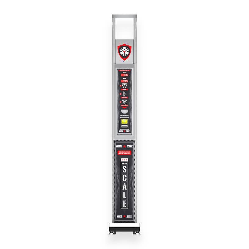 Scale Machine Height & Weight – Coin Operated (Refurbished) 2