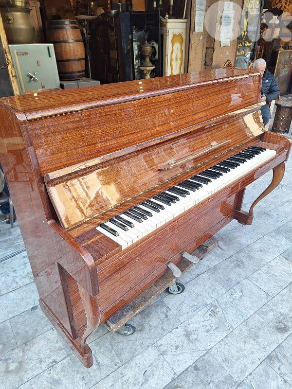 piano with. Steinmann Germany like new tuning warranty 0