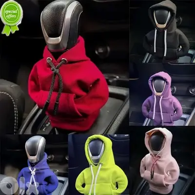 Auto Car Gear Shift Knob Cover Hoodie Sweatshirt