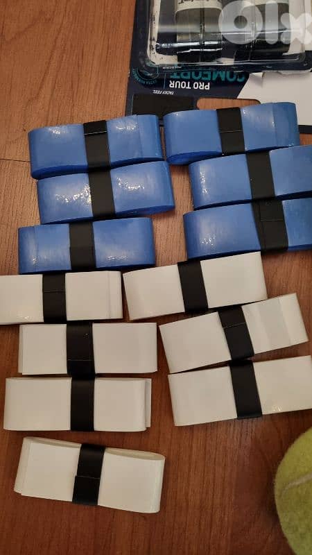bargain price tennis balls + grips new and used 1