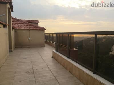 292 Sqm+22 Sqm Terrace| Duplex for Sale in Bsalim |Mountain & sea View