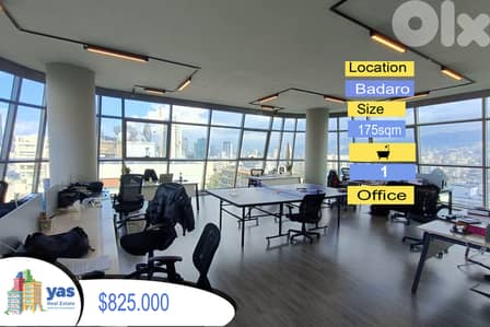 Badaro 175m2 | Offie | High Level | Luxury | City View | AA/LB |