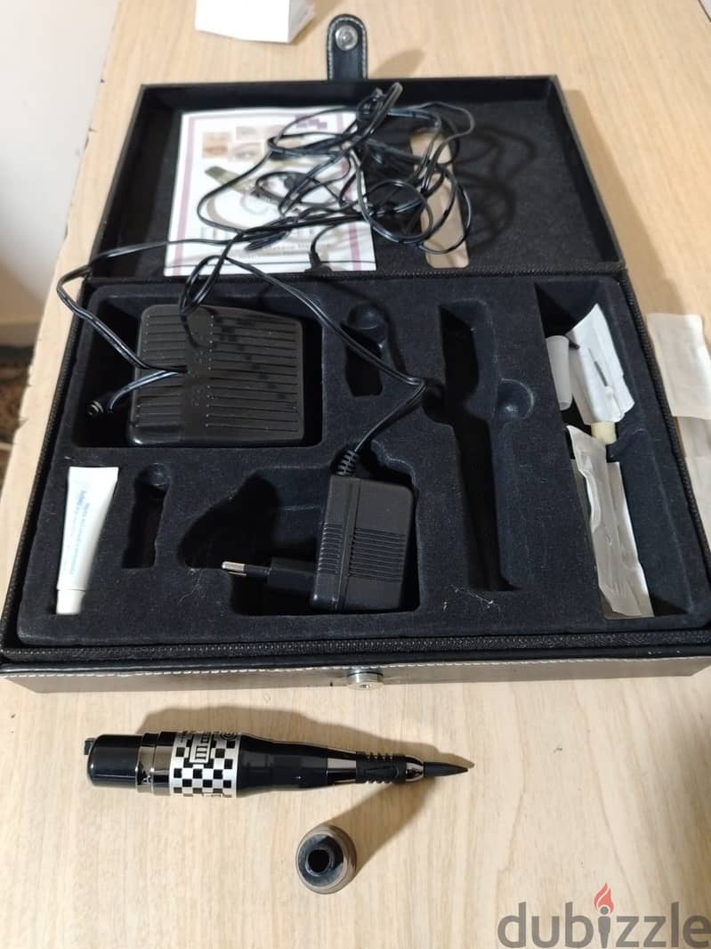 face tatoo machine with needles 0