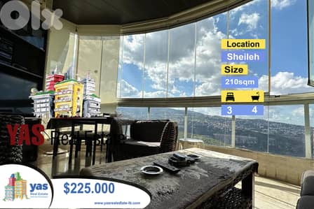 Sheileh 210m2 | Upgraded | Panoramic View | Luxury |