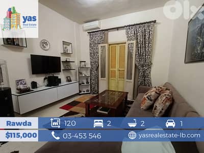 Rawda 120m2 | Mint Condition| Fully Furnished | AA |