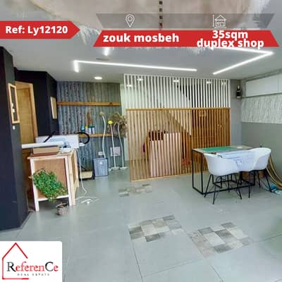 Duplex shop in zouk mosbeh محل دوبلكس في زوق مصبح