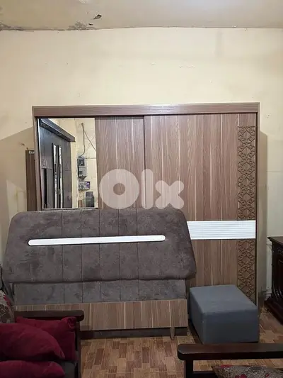 اوضة نوم شبه جديدة سحاب تصميم تركي