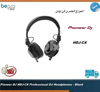 Pioneer HDJ-CX DJ Headphones (HDJCX)