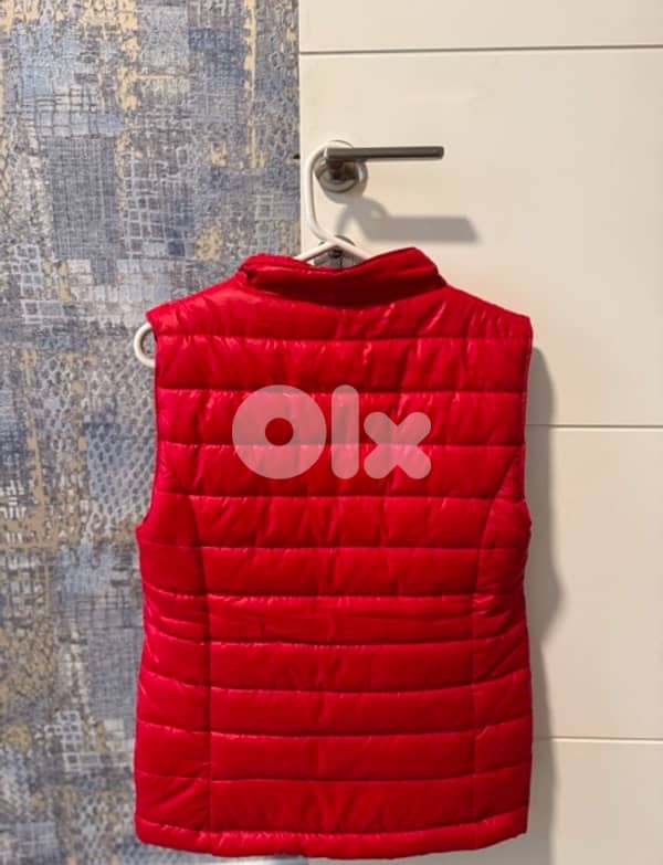 pepe jeans red gilet size M from paris new 2