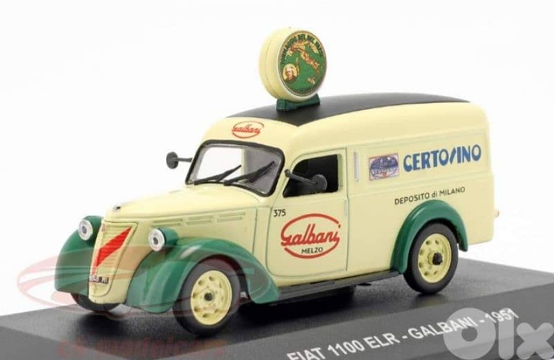 Fiat 1100 Van 1951 diecast car model 1;43. 1