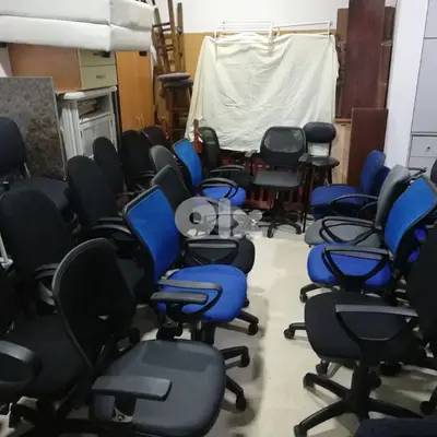 كراسي اوروبي مكاتب شبه جديد مزرعة يشوع 76146975