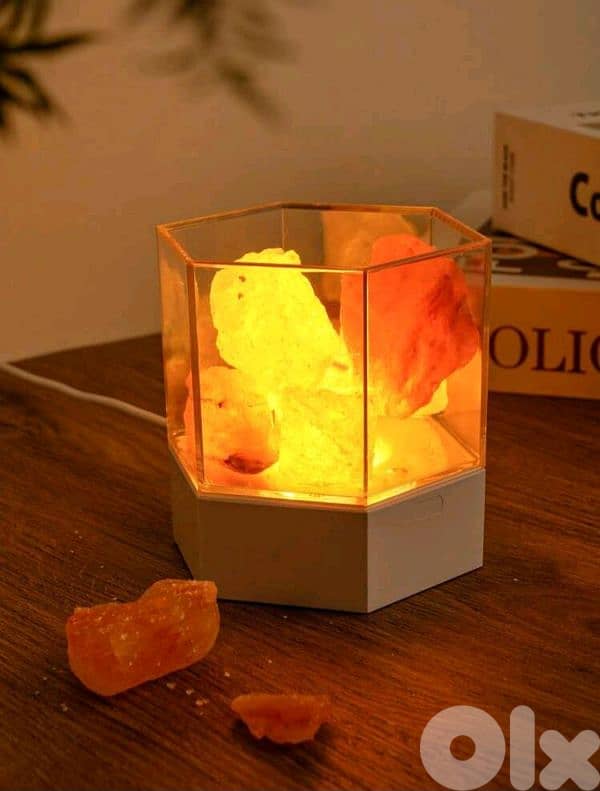 Natural Salt Stone Lamp for decoration 0