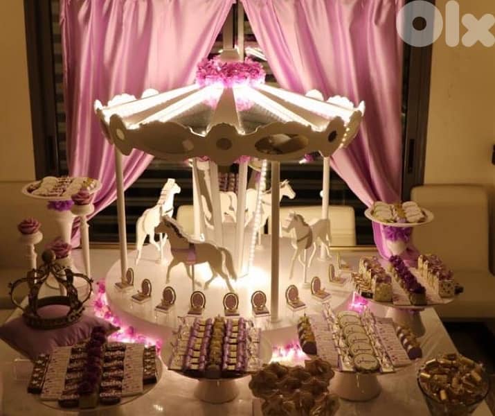 Event planning and deco items زينة اعراس ومناسبات لوازم محل شوكولا 1