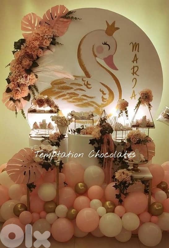 Event planning and deco items زينة اعراس ومناسبات لوازم محل شوكولا 3