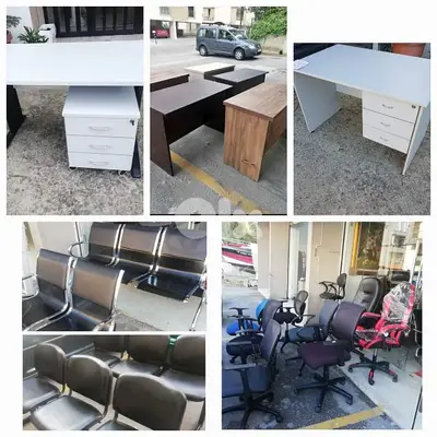 مفروشات مكاتب اوروبي شبه جديدة