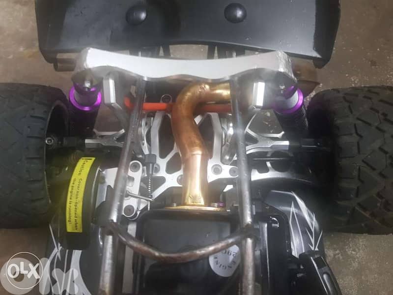 Baja 29cc fully upgraded almost new engine hpi,rovan,km,Traxxas,tiya 1