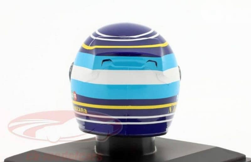 Norberto Fontana (Team Red Bull-Sauber 1997) Plastic Helmet model 1:5. 4