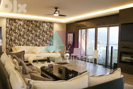 LUX Decorated Apartment+SeaView for sale in Yarzeh-شقة للبيع في اليرزة