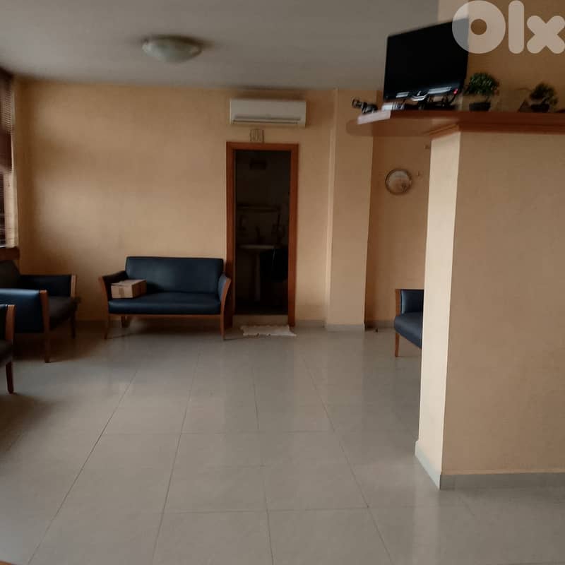 zahle boulevard fully furnished office, prime commercial center #6489 0