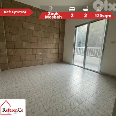 Prime location apartment in Zouk Mosbeh شقة بموقع مميز في زوق مصبح