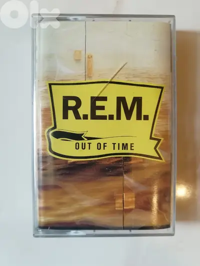 REM "out of time" cassette