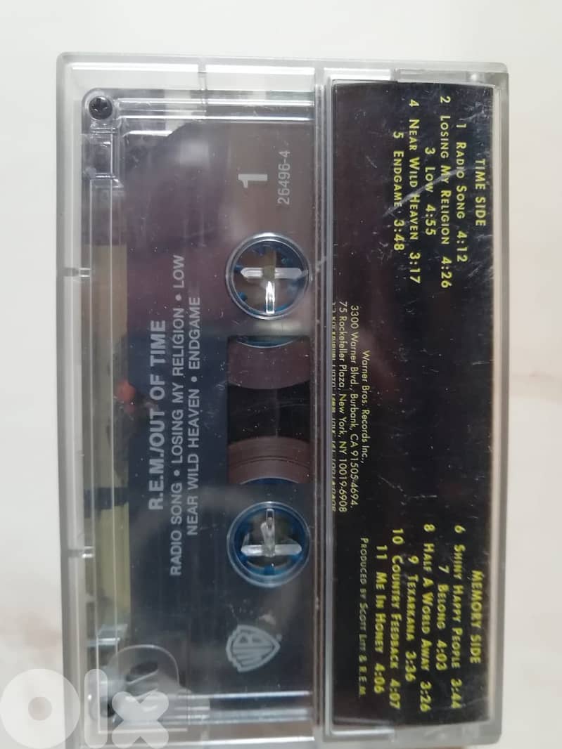 REM "out of time" cassette 1