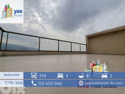 Ballouneh 210m2 + 50m2 Terrace | Brand New | High-End | Catch |