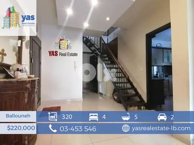 Ballouneh 320m2 Duplex | Open View | Upgraded | Catch |