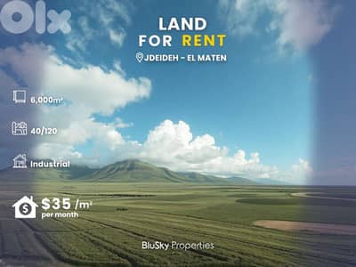 Land For RENT In Jdeideh أرض للإيجار #PH