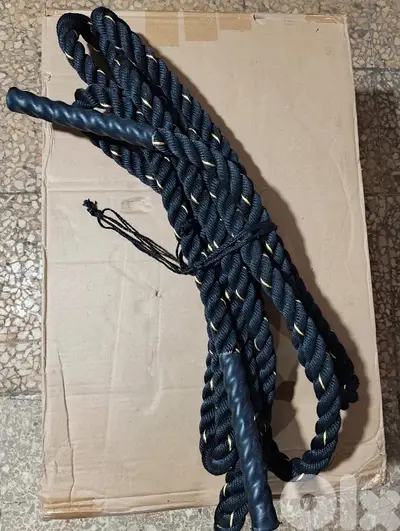 battle rope 6 meters  new 30$