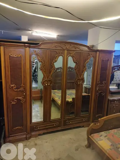 اوضة نوم خشب زان ولاتي كلا ملبسة قشرة زان